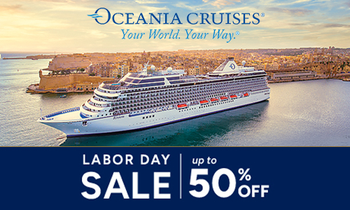 Oceania Cruises - Labor Day Sale!